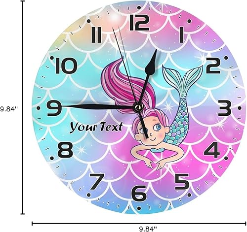 Vista 67 de Reloj de pared de llama de béisbol personalizado para habitación de niños, reloj de pared personalizado con nombre de niño, regalo de cumpleaños