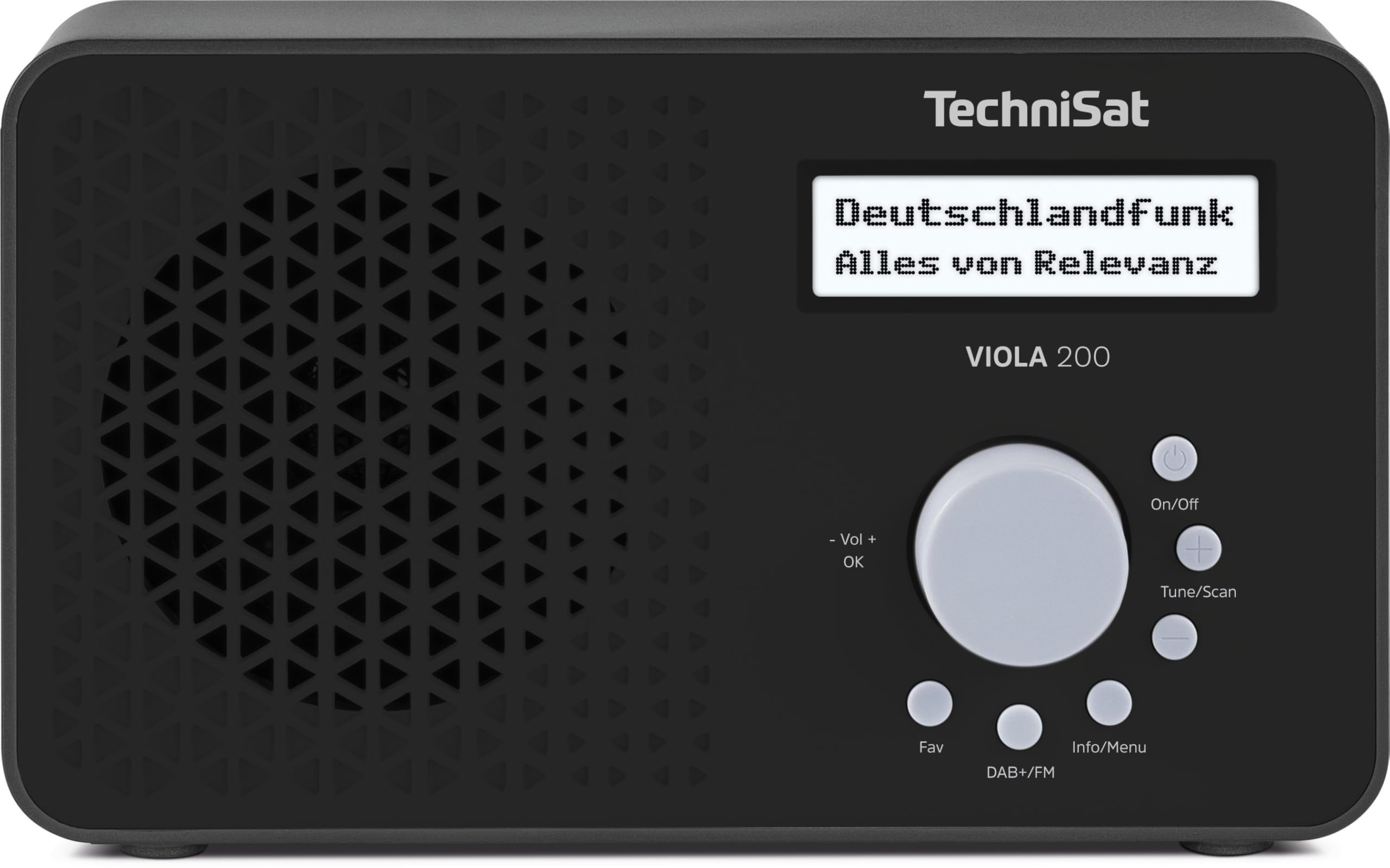 TechniSat Viola 200 Radio DAB+/FM Portable Noir