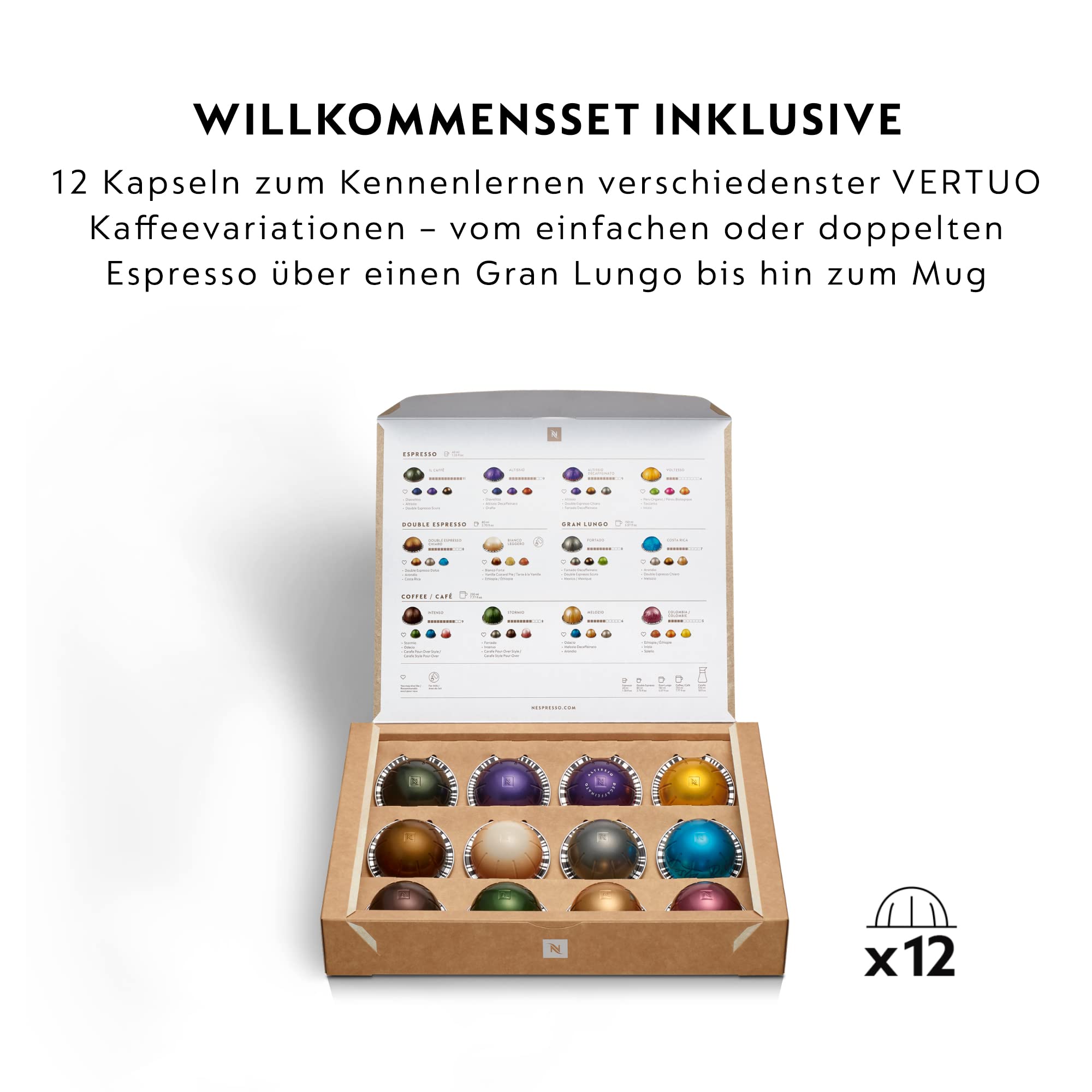 Nespresso VERTUO Creatista Kaffeekapselmaschine von Sage, Silver