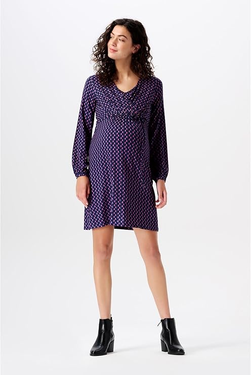 ESPRIT Nursing Kleid - Langarm Mit Print Für Schwangere
