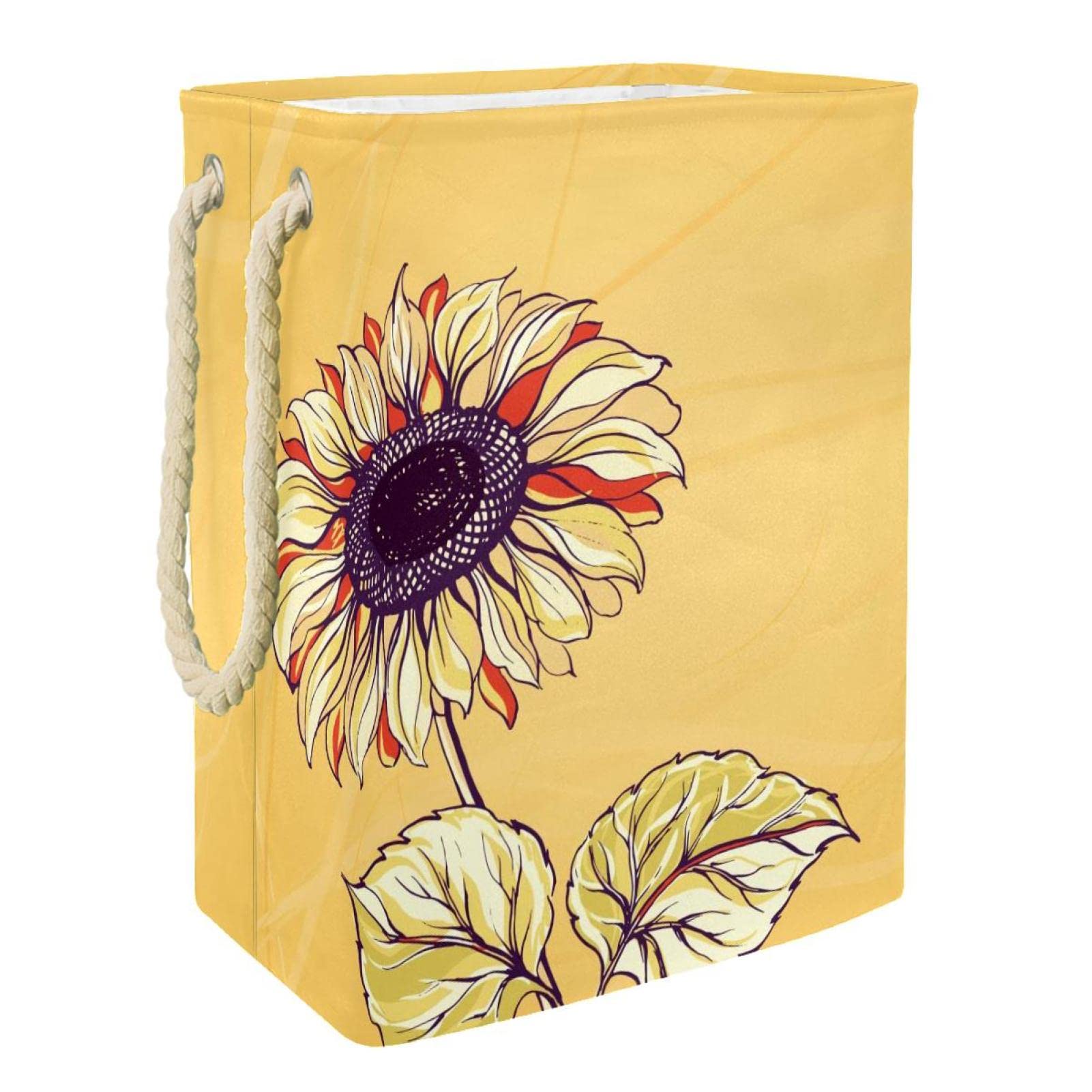 Grand panier à linge avec poignée panier de rangement vêtements sales chambre