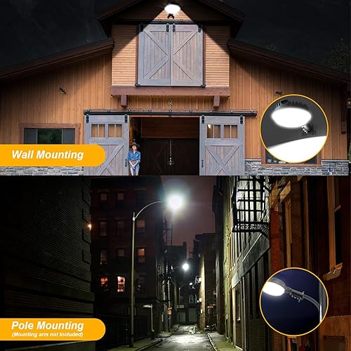 Miniatura 9 de Maliralt LED Barn Light Dusk to Dawn Outdoor Lighting 150W Barn Lights Outdoor IP65 Waterproof Area Street Light for Farmhouse Barns Garage Yard