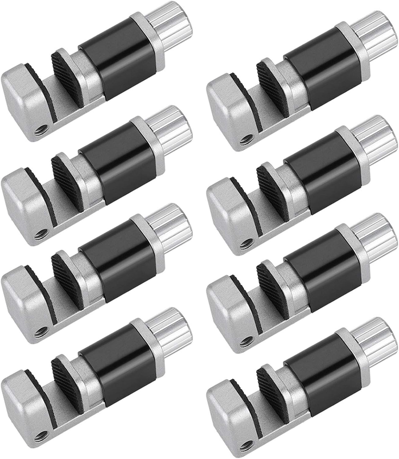 Adjustable Clip Fixture, Universally Fit for Phones and Tablets, Stabilize Position When Replacing Screen, Rubber Protection, Lightweight and Easy to Use (8PCS)