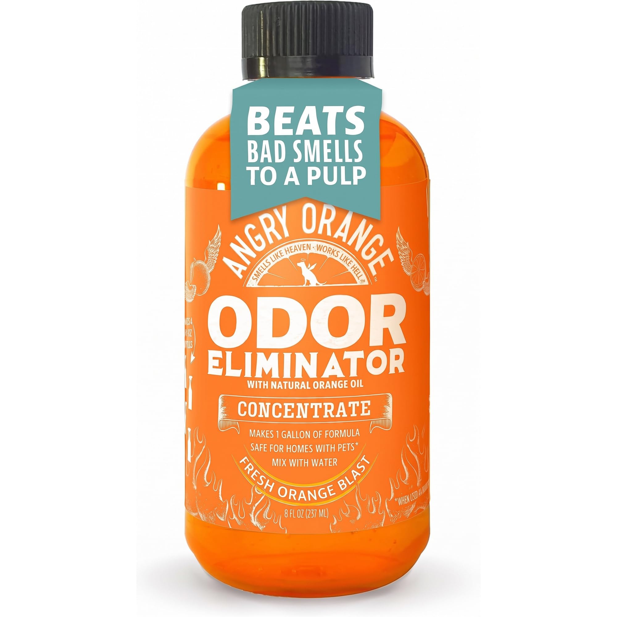 Angry Orange Pet Odor Eliminator Concentrate