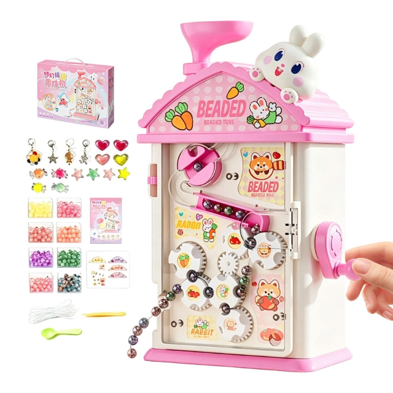 Kit perline creazione bracciali Fai da te divertente per imparare con