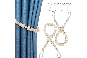 Hion Boho Curtain Tiebacks: Elevate Your Window Treatments