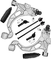 Vista 318 de Detroit Axle - Kit de suspensión frontal de 8 piezas para Dodge Journey 2009-2015, 2 brazos de control inferiores, 2 rótulas, 2 varillas