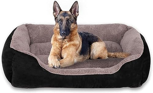 Utotol Dog Beds for Large Dogs Washable Large Pet Dog Bed Sofa Firm Breathable Soft Couch for Jumbo Large Medium Small Puppies Cats Sleeping