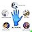 PEIPU Nitrile Disposable Gloves(Large, 50-Pack)Powder Free, Cleaning Service Gloves, Latex Free