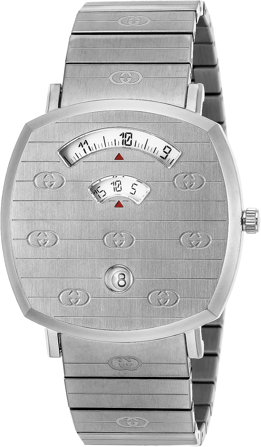 Amazon.co.jp: [グッチ] 腕時計 GRIP グリップ ブラック 文字盤