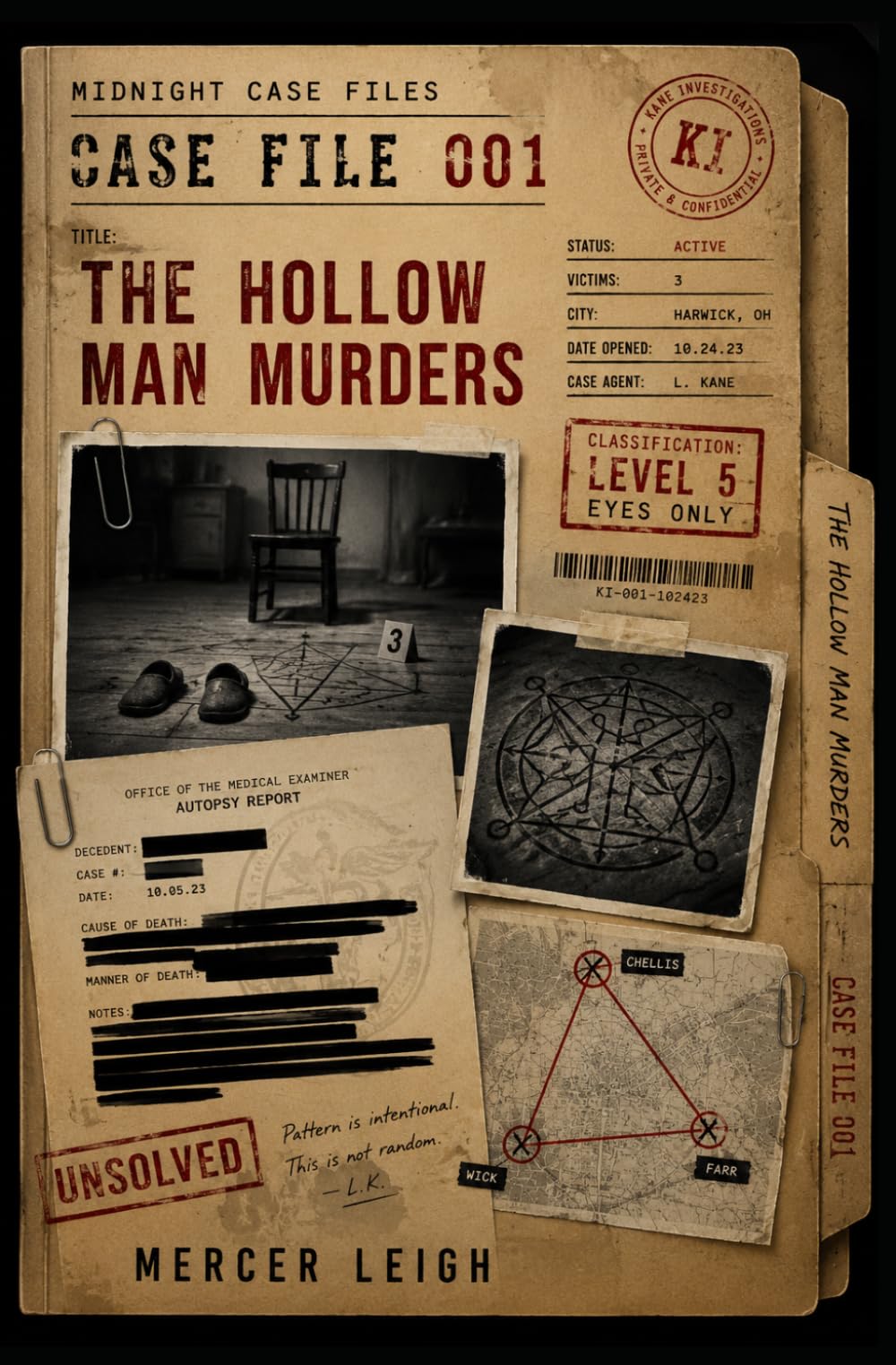The Hollow Man Murders: A Paranormal Detective Mystery (Midnight Case Files)