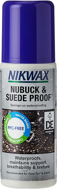 Nikwax Nubuck and Suede Proof Sponge-on Waterproofing.