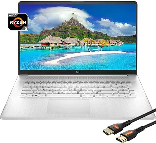 HP Computadoras portátiles con pantalla táctil de 17 pulgadas 2023 - AMD Ryzen 5 7530U - Computadora portátil Windows11 - 16GB RAM 1TB SSD - USB C -