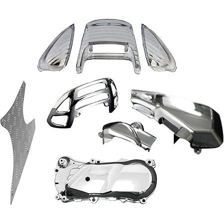 Amazon バイクパーツセンター ライブディオ Zx Af34 35 カスタムパーツ5点セット クリアテール 車 バイク 車 バイク