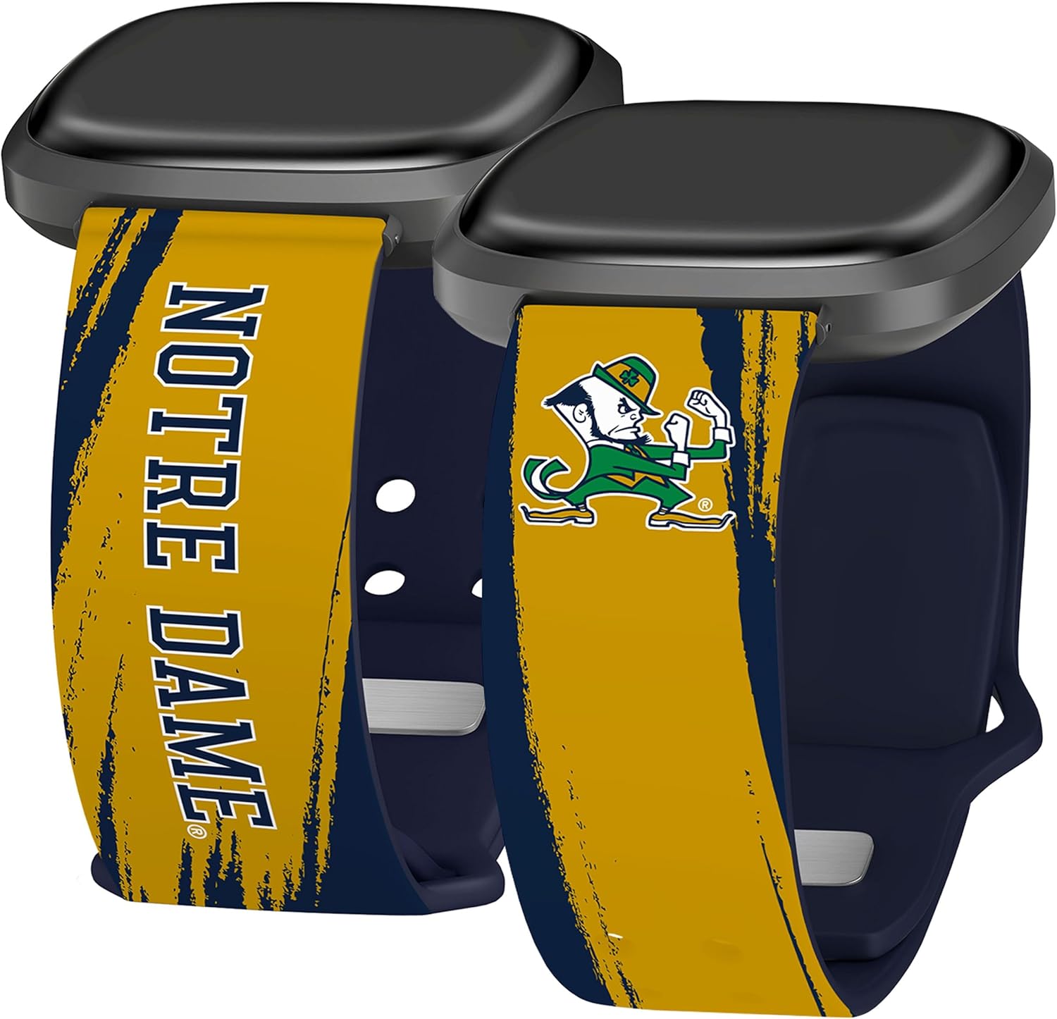 Affinity Bands Notre Dame Fighting Irish HD Watch Band Compatible with Fitbit Versa 3 and Sense