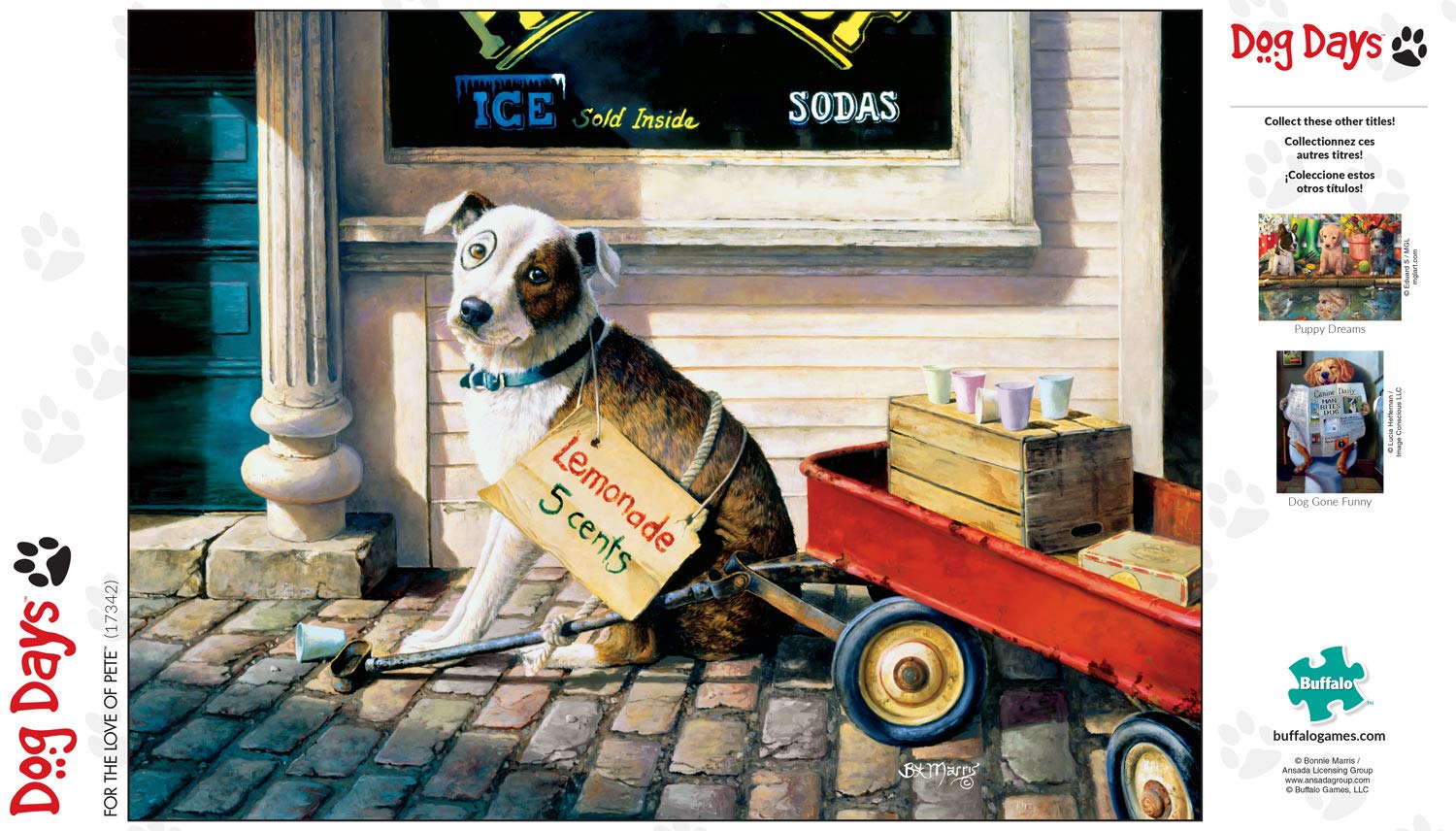 Amazon.com: Buffalo Games - for The Love of Pete - 750 Piece