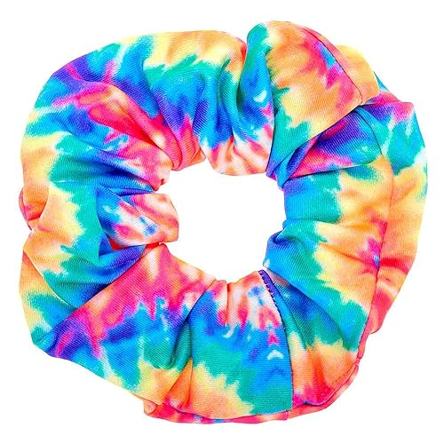Claires Girls Neon Tie Dye Hair Scrunchie