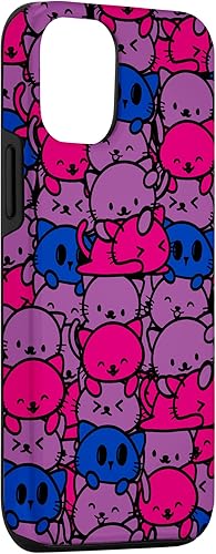 Miniatura 3 de Funda de regalo para iPhone 1212 Pro Bi Pride Cats, BiSexual Pride