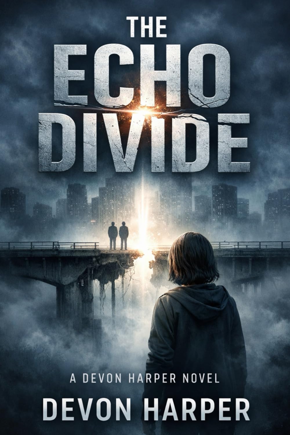 THE ECHO DIVIDE: WHERE THE CODE ENDS - A DEVON HARPER TECHNO-THRILLER BOOK 4 (THE DEVON HAPER SERIES)
