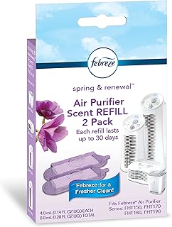 Febreze Spring & Renewal Air Purifier Scent Refill, 2-Pack, FRF102P