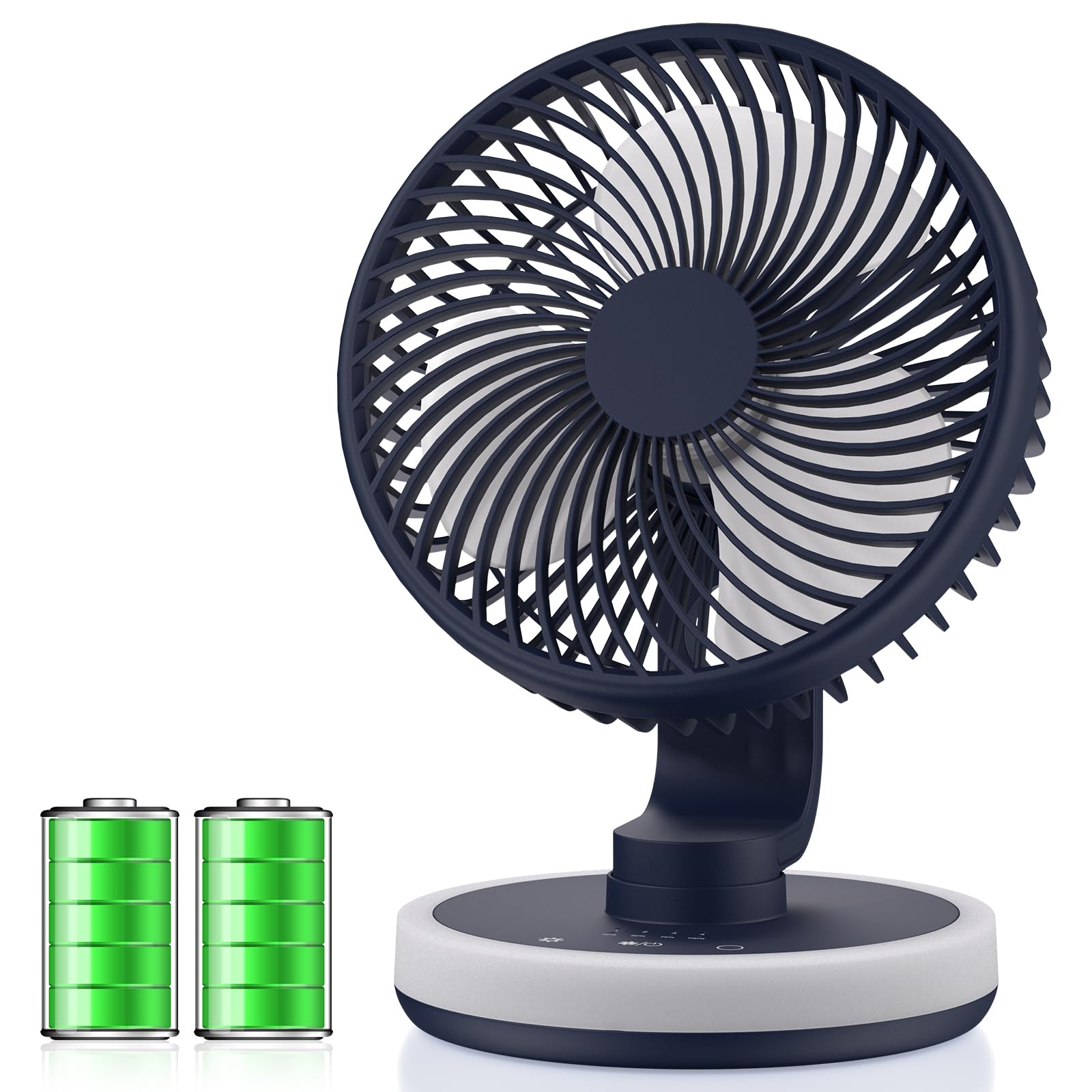 Amazon.co.jp: 【2025新登場 極静音&夜灯機能】Tillmulya 卓上扇風機