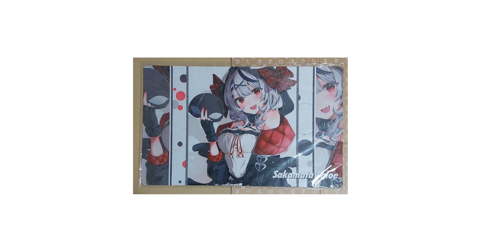 沙花叉クロヱ　ラバーマット Amazon.co.jp: 沙花叉クロヱ プレイマット デスクマット マウス