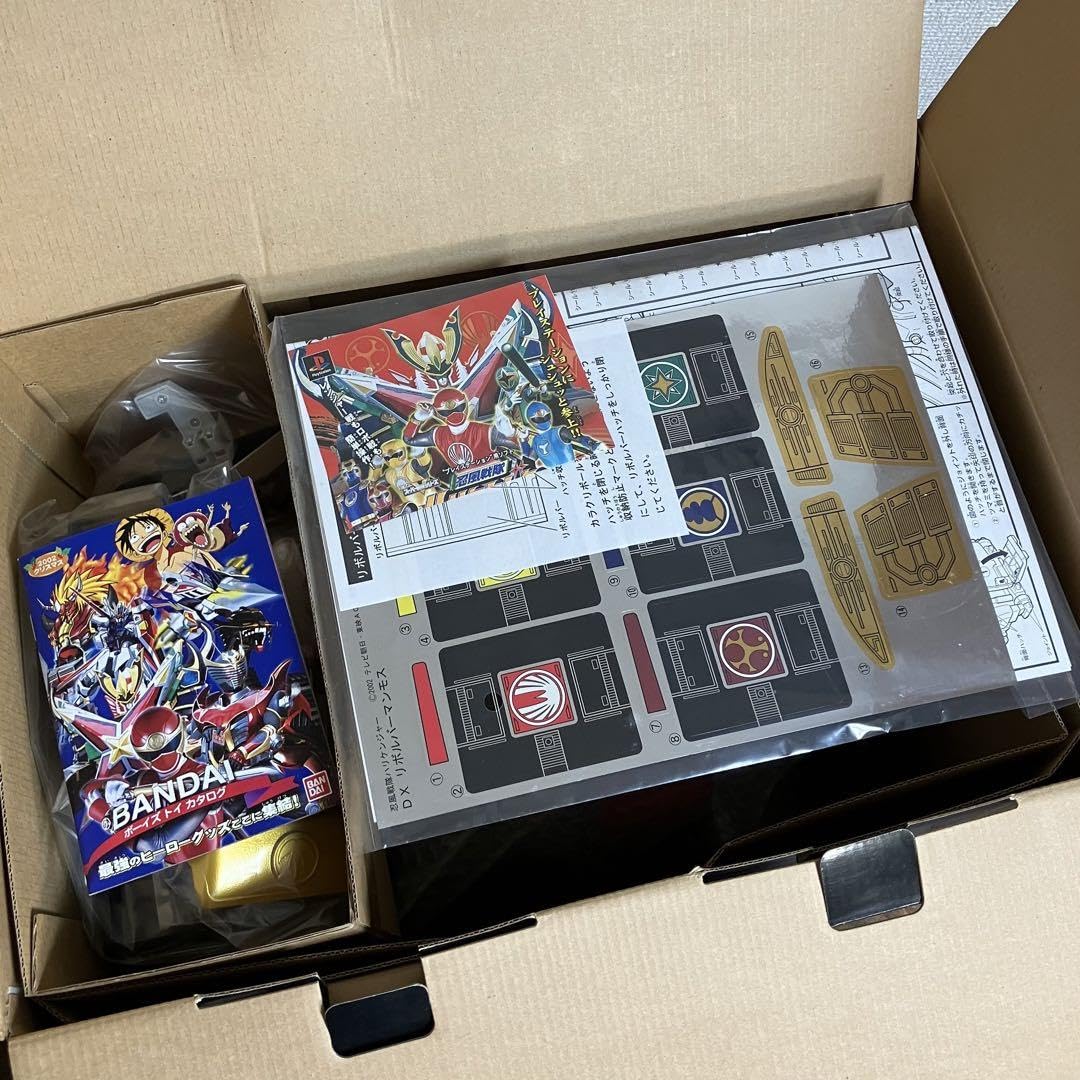 ✨入手困難 ✨ DXリボルバーマンモス 箱入り 付属品完備 シノビメダル