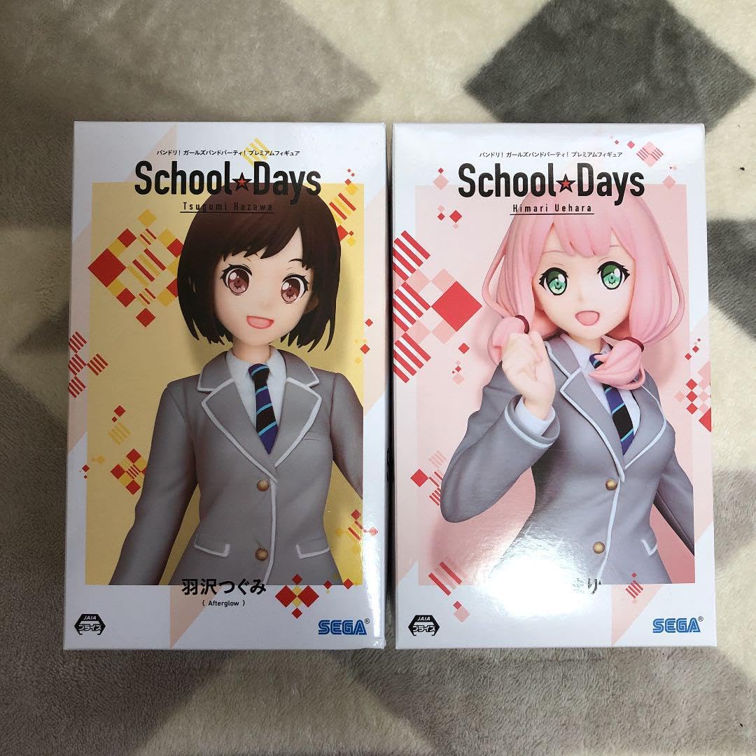 Fate/Apocrypha バンドリ ラブライブ 時計 フィギュアセット