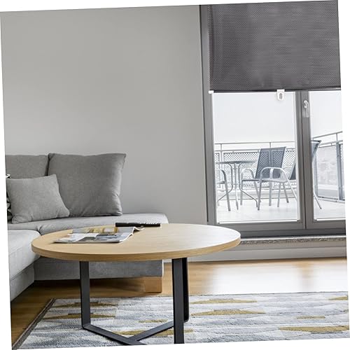 Miniatura 6 de Parasol portátil para balcón, luz de techo para mujer, interior perforado con ventosa, opaca, opacidad, pantalla de papel plisado, persianas