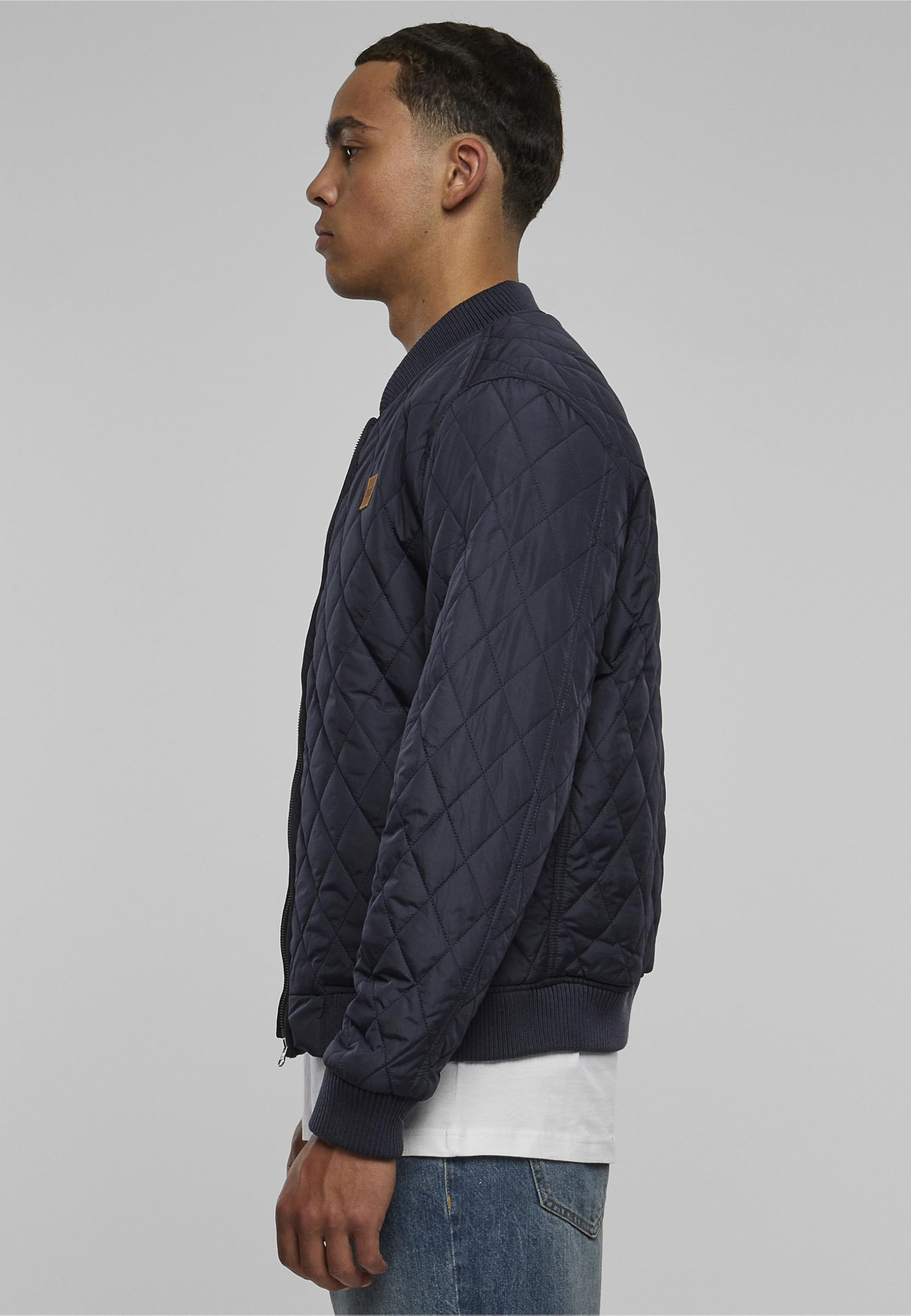 Urban Classics Diamond Quilt Nylon Jacket Chaqueta Hombre (Pack de 1)