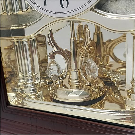 Vintage Pendulum Clock,Classic Mantel Clock Fashionable