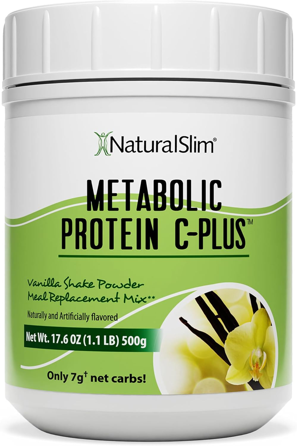 Metabolic Protein C-Plus, Whey Protein Powder & Shake Meal Replacement with Vitamin C, L-Glutamine & Digestive Enzymes, Low Carb Protein Drink, Support Metabolism, Energy & Gut health 1.1 lb Chocolate