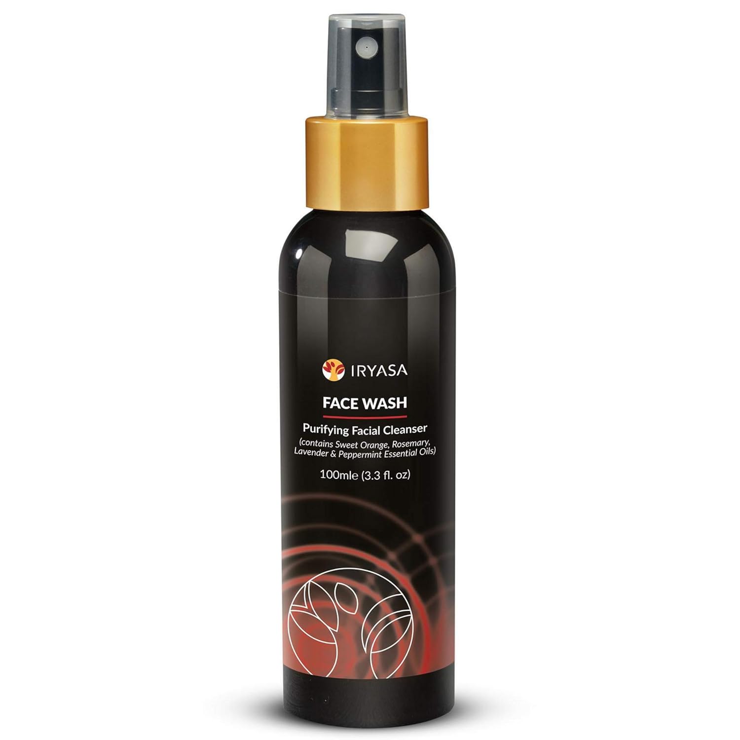 Natural Face Wash Purifying Facial Cleanser for Oily Skin Vegan Face Cleanser