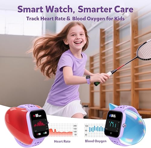 Miniatura 5 de Gydom Smart Watch for Kids No APP No Phone Needed, 1.83" Fitness Tracker Watch with Heart RateSleep Monitor, IP68 Waterproof Pedometer, Step