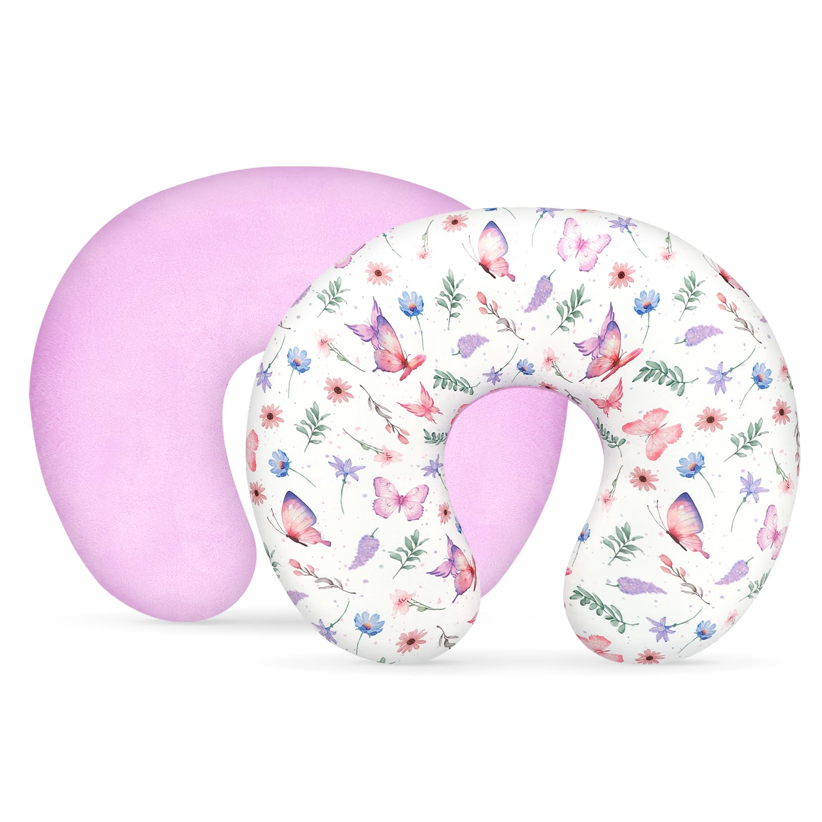 Housse coussin allaitement lit double contre mal de dos