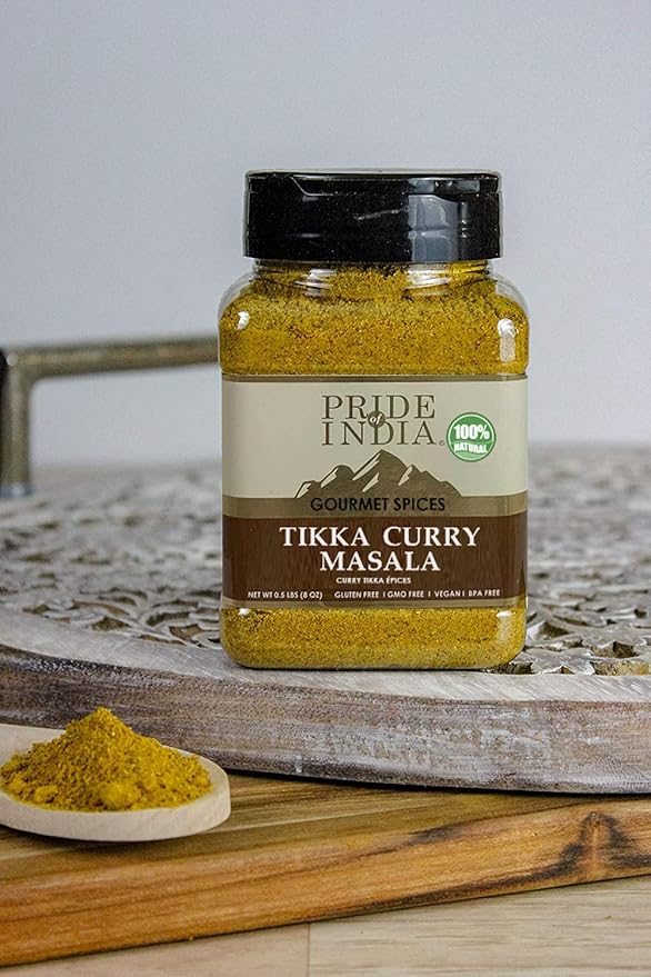 Pride of India – Tikka Curry Masala Seasoning Spice – 7 oz miniatura 3
