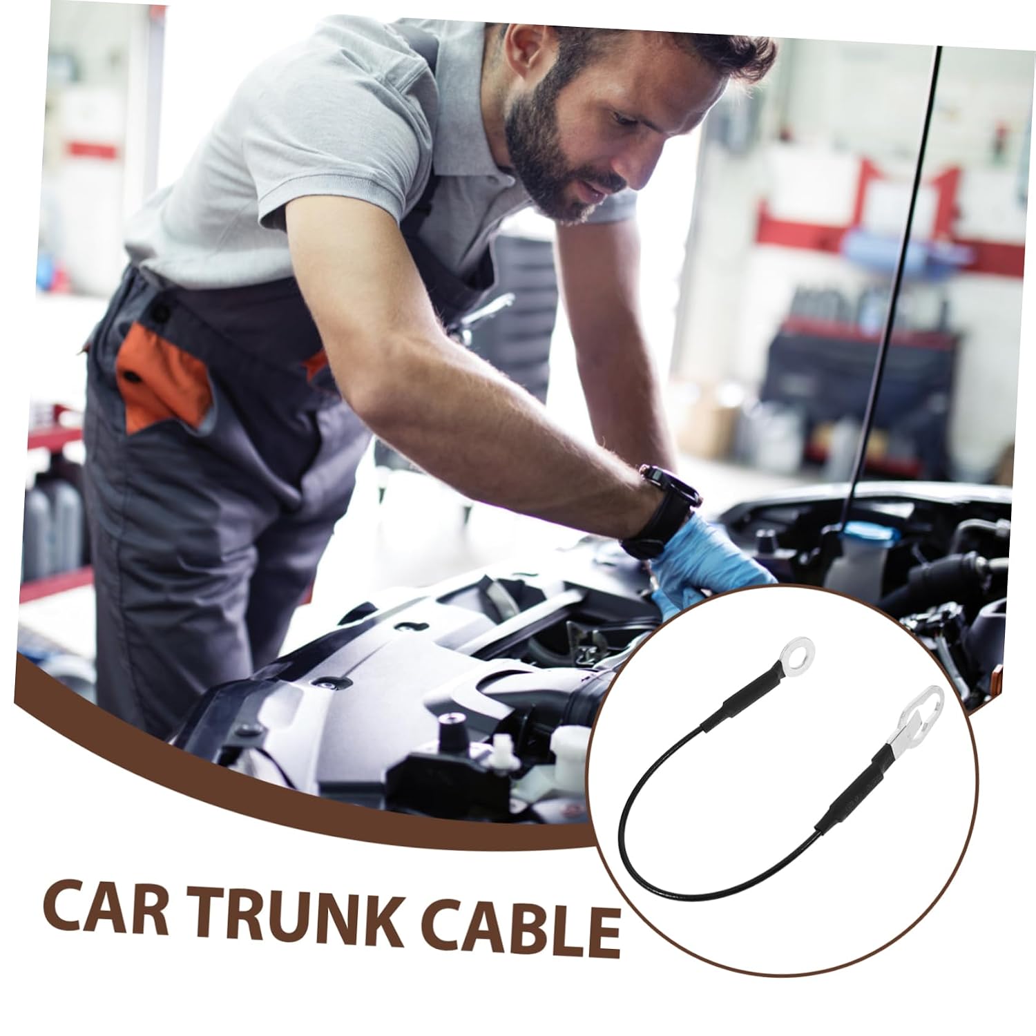 Tailgate Cable Replacement for Automotive Tailgate Support Cables Easy to Install