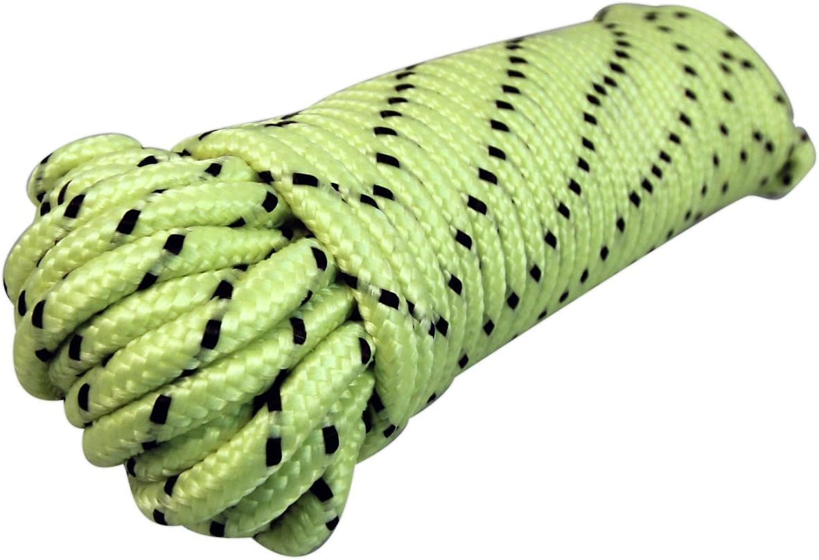 IIT 48795 Glow In The Dark Rope - 1/4 inch x 50 feet (2 Pack)