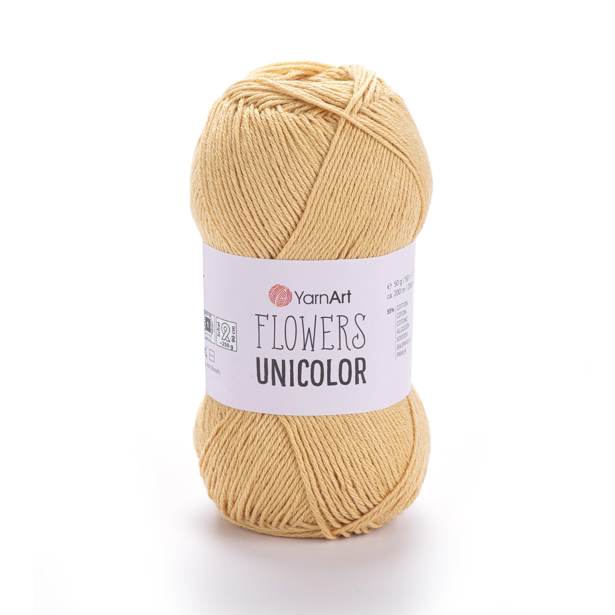 Amazon.com: YarnArt Flowers Unicolor – 55% Cotton, 45% Acrylic