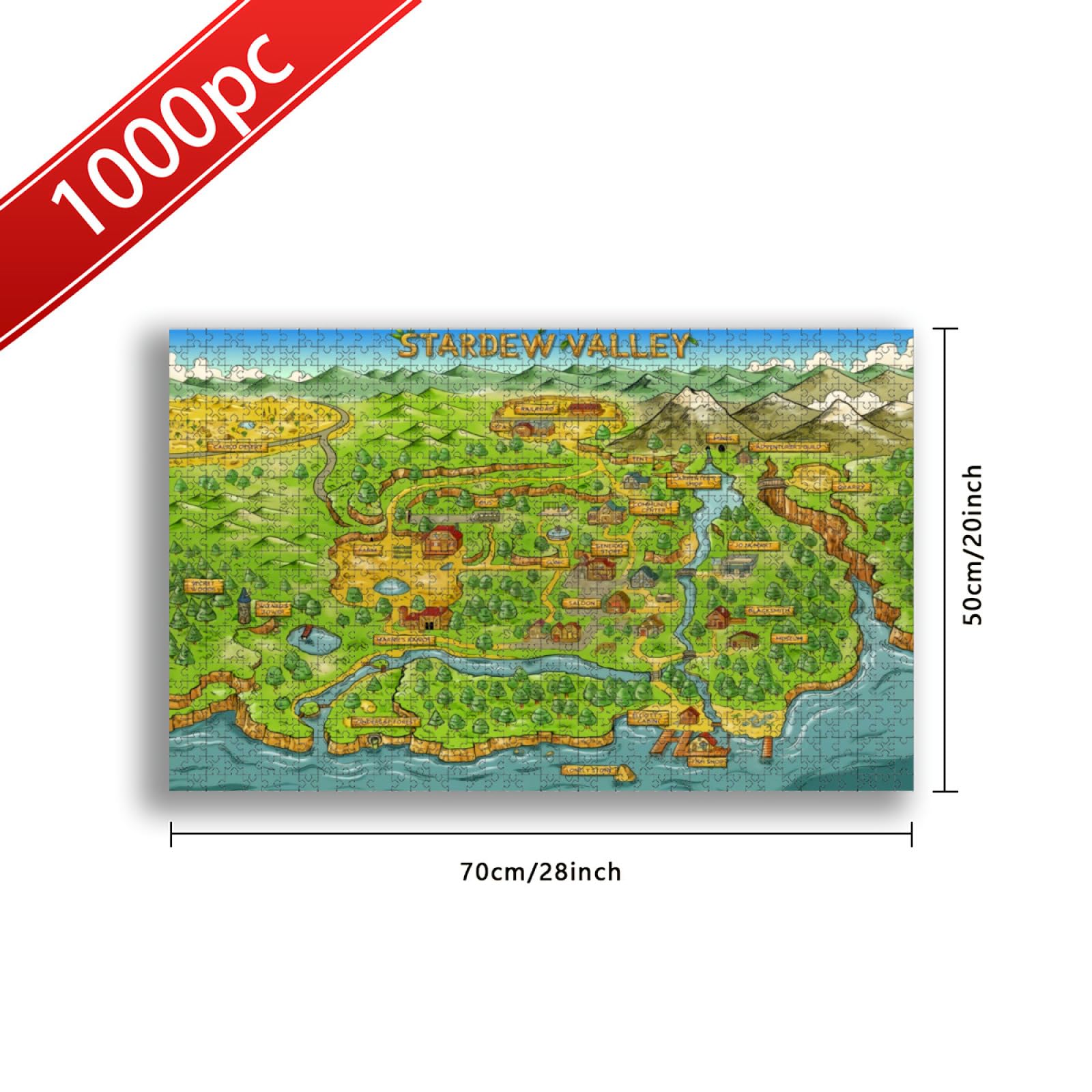 lery Stardew_Valley Puzzle, 1000 Piece Jigsaw Puzzles Home
