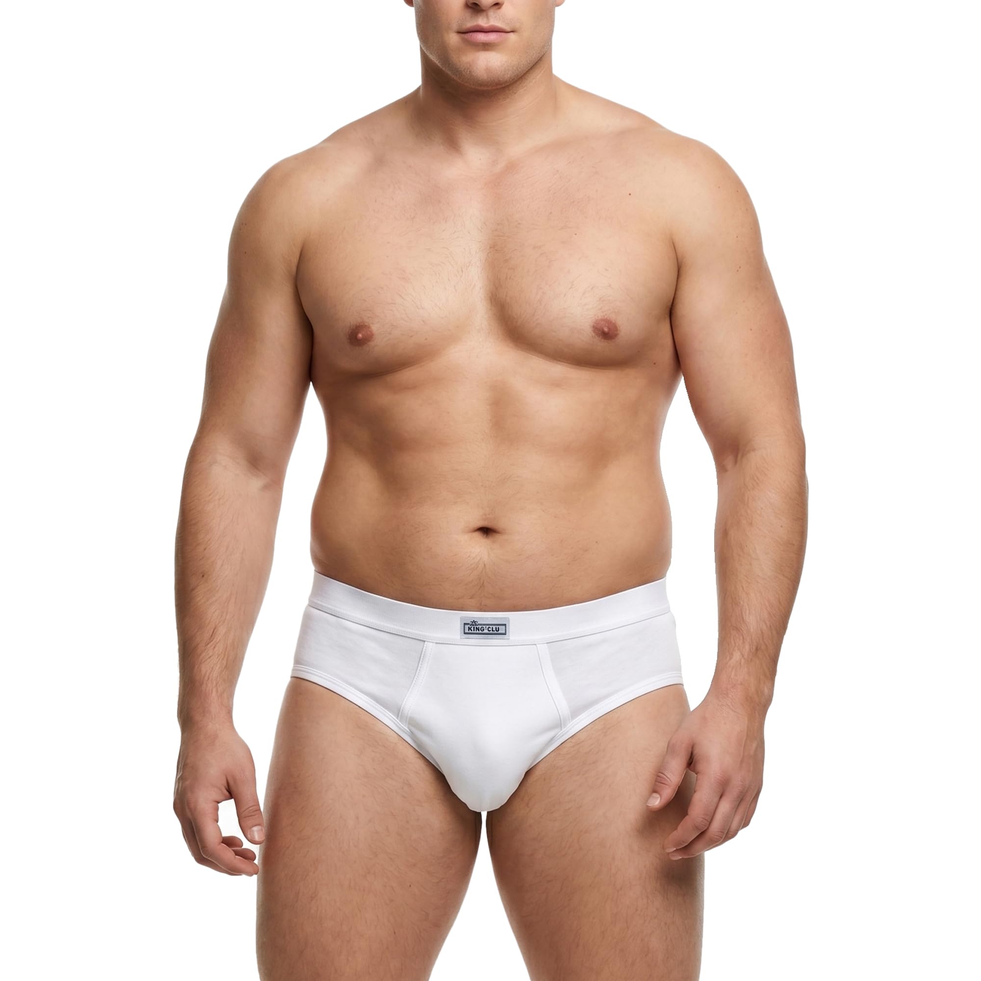 Cotton High Waist Briefs for Men Underwear for Men Combo (Random Colors)-image-34