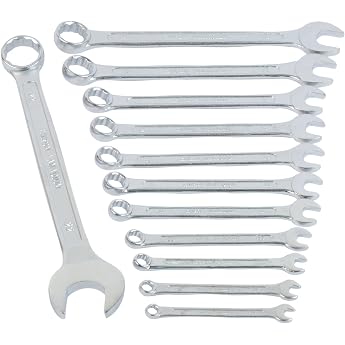Brueder Mannesmann M 130-12 Tools Ring Spanner Set