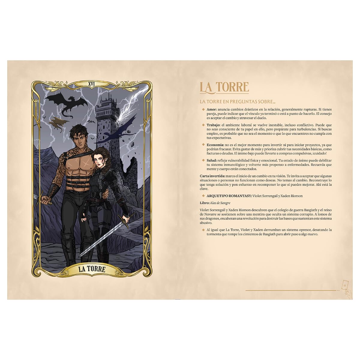 EL TAROT DEL ROMANTASY. Artbook de las cartas