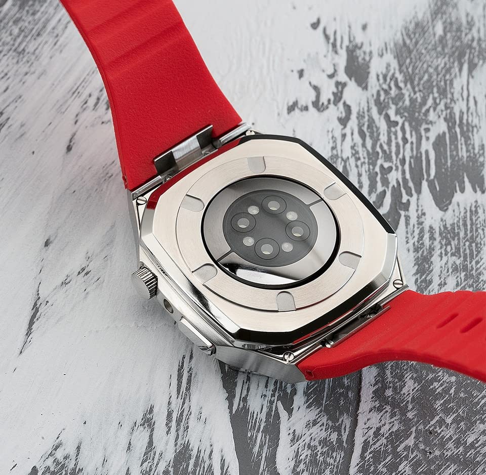 Sublimez votre iWatch 8 7 6 SE avec ce bracelet en caoutchouc unique