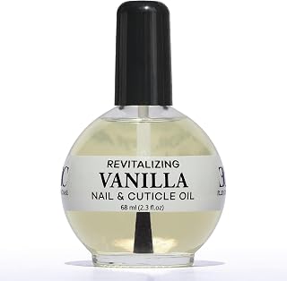 Ellie Chase Vanilla Scented Cuticle & Nail Oil 2.3oz - Jojoba, Aloe, Vitamin E for Hydration, Repair, Strength & Growth