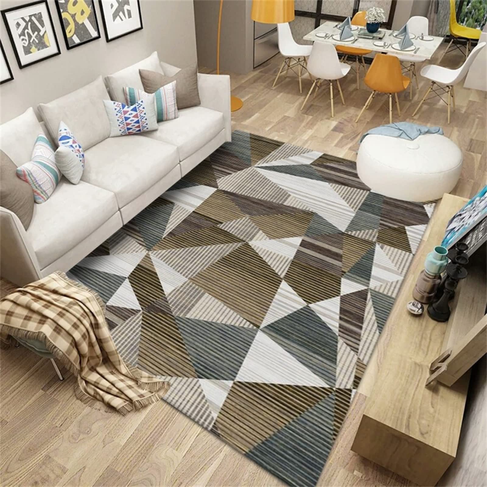 Tapis de sol enfant lavable contre les taches et bruits de salon