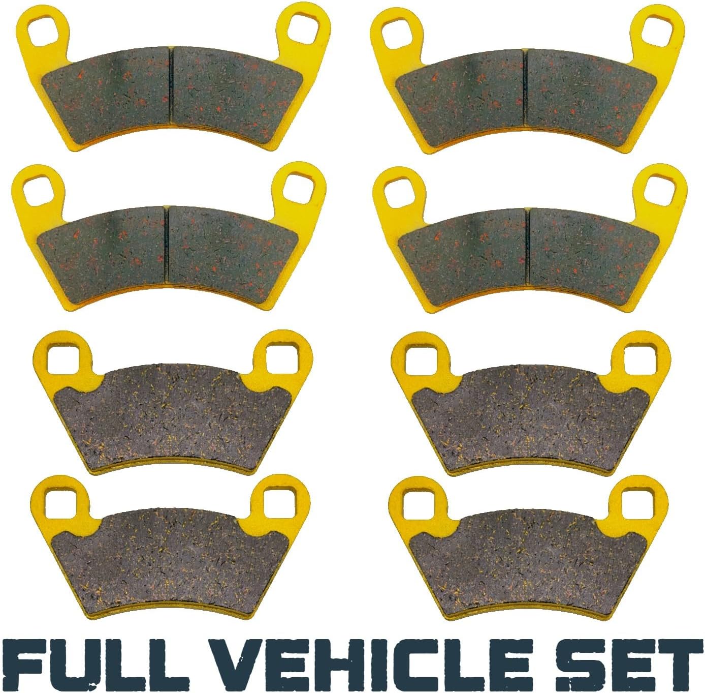 Traild Ceramic Brake Pad Set For Polaris Ranger 500, 570, 700, XP 800, XP 900, XP 1000, Brutus, Diesel, EV 2008-2025 Front & Rear