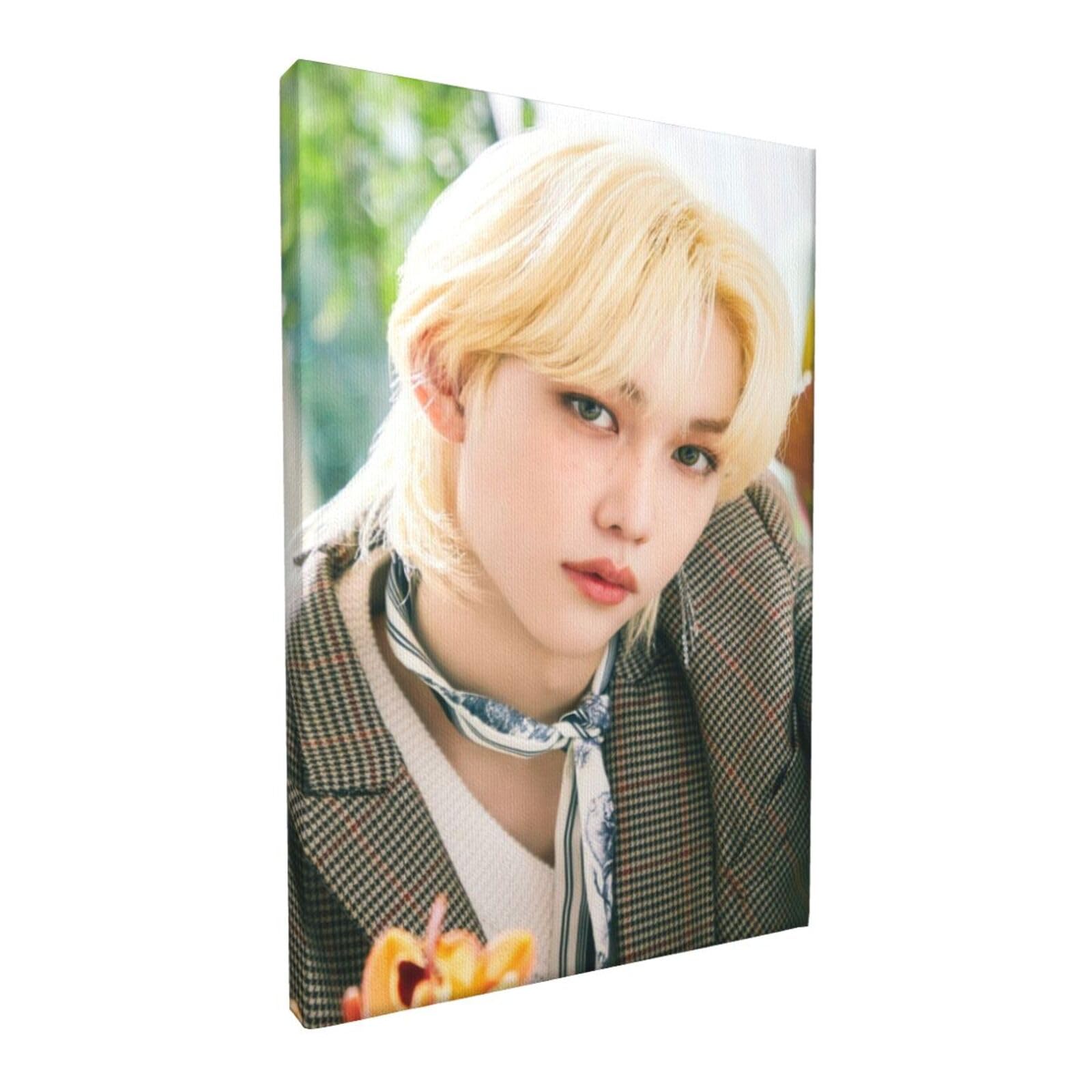 Stray Kids スキズ フィリックス 額縁 ポスター Amazon.co.jp: ファッション フレームレス装飾画 Stray Kids