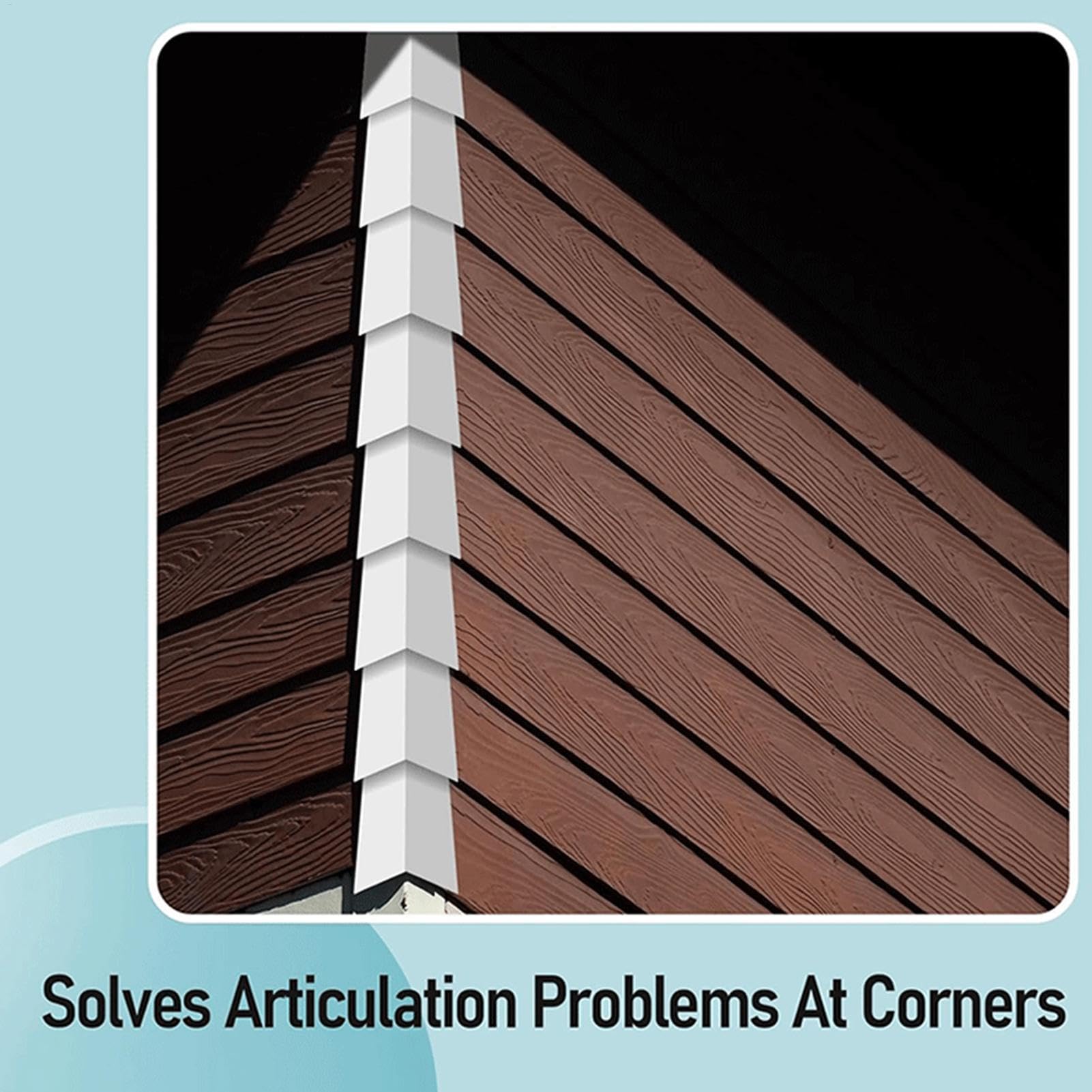 Angoli di rivestimenti in alluminio, tappi angolari di rivestimenti 8x