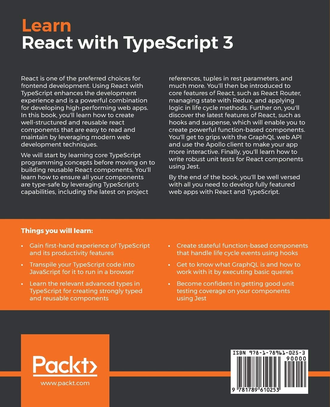 Learn React with TypeScript 3: Beginner's guide to modern React web  development with TypeScript 3 (English Edition) : Rippon, Carl: Amazon.de:  Books